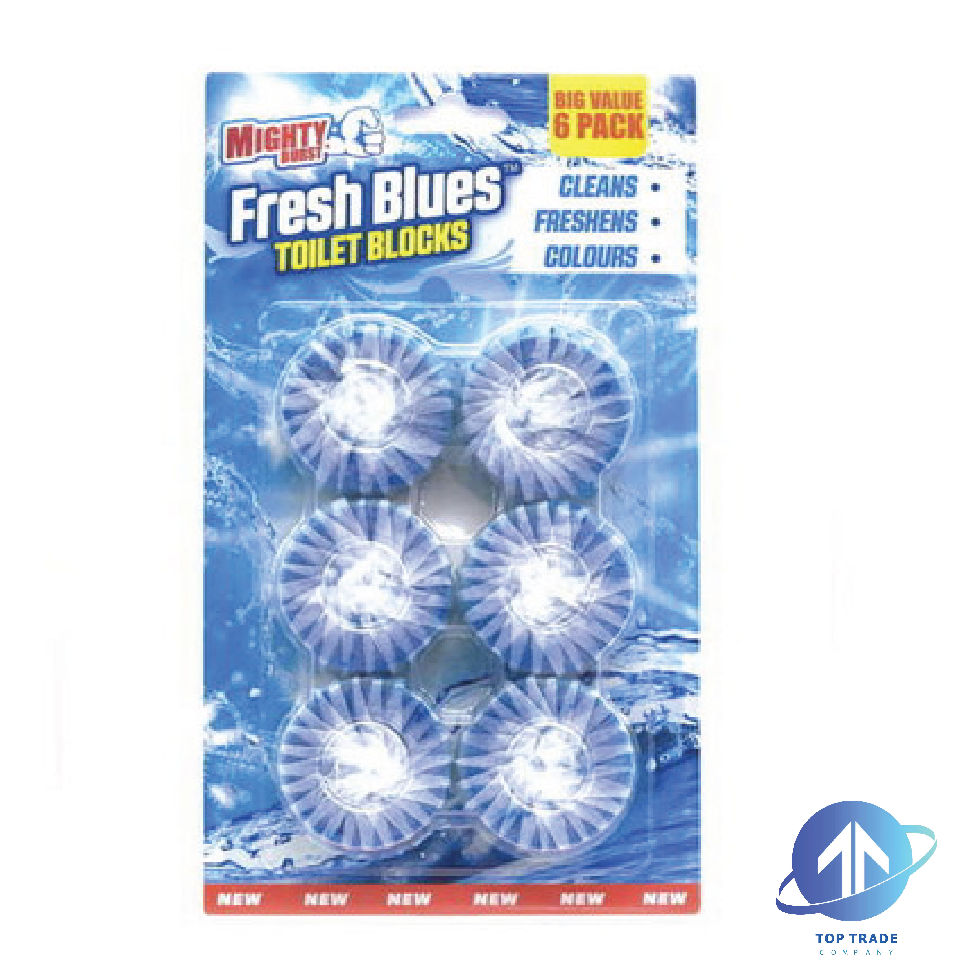 Airpure Mighty Burst wc-bloc 6x50gr blue